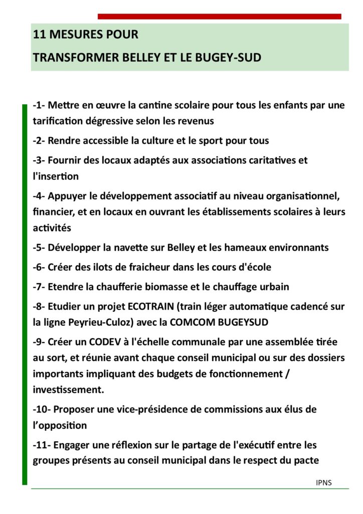 FLYER 2 - Les mesures verso
